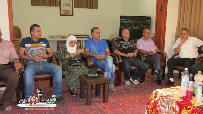 الطيبي جلب 167 الف شيقيل واجتمع باهالي عكا وباهالي المبنى الذي تدمر في الكارثة ومعه
